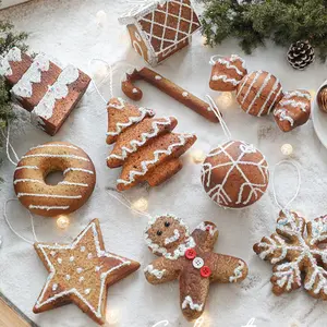 DIY Cute Gingerbread Man & Donut Pendant