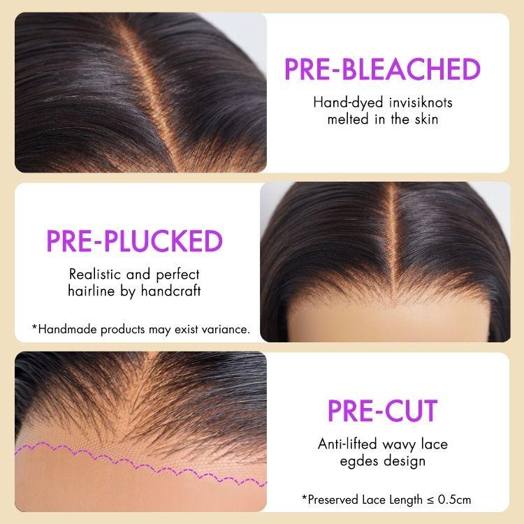 [LIVE] Exclusive Sale | PreMax Wigs | Super Natural Hairline Silky Straight Glueless 13x4 Frontal Lace Wig Human Hair Pre-Cut Lace