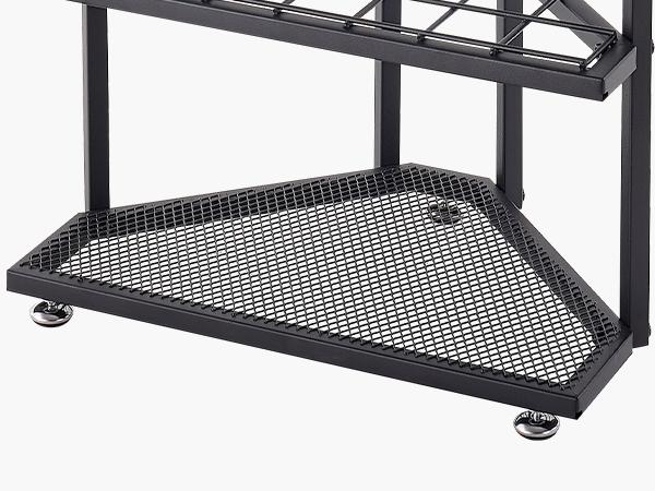 VEVOR Garden Tool Organizer for Corner, 17 Slots, Metal Garage Storage Rack, for Rakes/Shovels/Brooms, Yard Utility Tool Holder for Shed/Outdoor/Lawn Organization, Heavy-Duty Steel, with Hooks, Black VEVOR Garden Tool Organizer for Corner, 17 Slots, Metal Garage Storage Rack, for Rakes/Shovels/Brooms, Yard Utility Tool Holder for Shed/Outdoor/Lawn Organization, Heavy-Duty Steel, with Hooks, Black