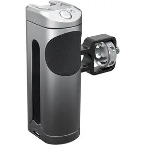 Side Handle Grip for Smartphone Cage Video Rig, Remote Trigger  Phone Cage Handle with  Remote Control Button - 3838