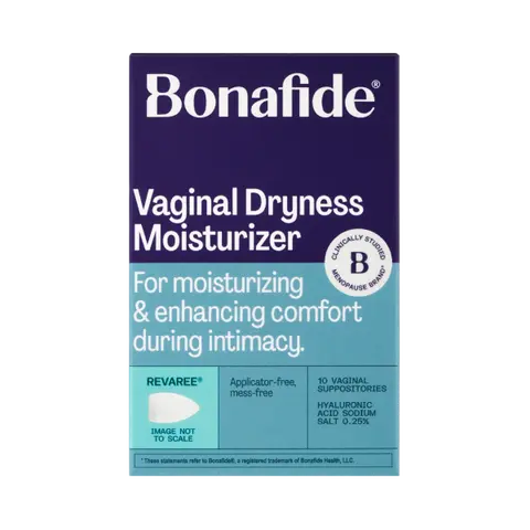 Revaree by Bonafide. Vaginal moisturizer with 5mg hyaluronic acid. — 1-month supply (10 inserts)