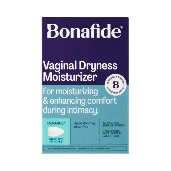 Revaree by Bonafide. Vaginal moisturizer with 5mg hyaluronic acid. — 1-month supply (10 inserts)