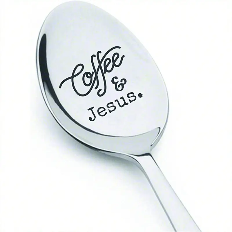 Stainless Steel Coffee Spoon, Coffee & Espresso Spoon, Dessert Spoon, Soup Spoon, Cutlery, Kitchen Utensils for Home Use, Gift for Sister, Coffee Kitchenware, Stainless Steel Spoons