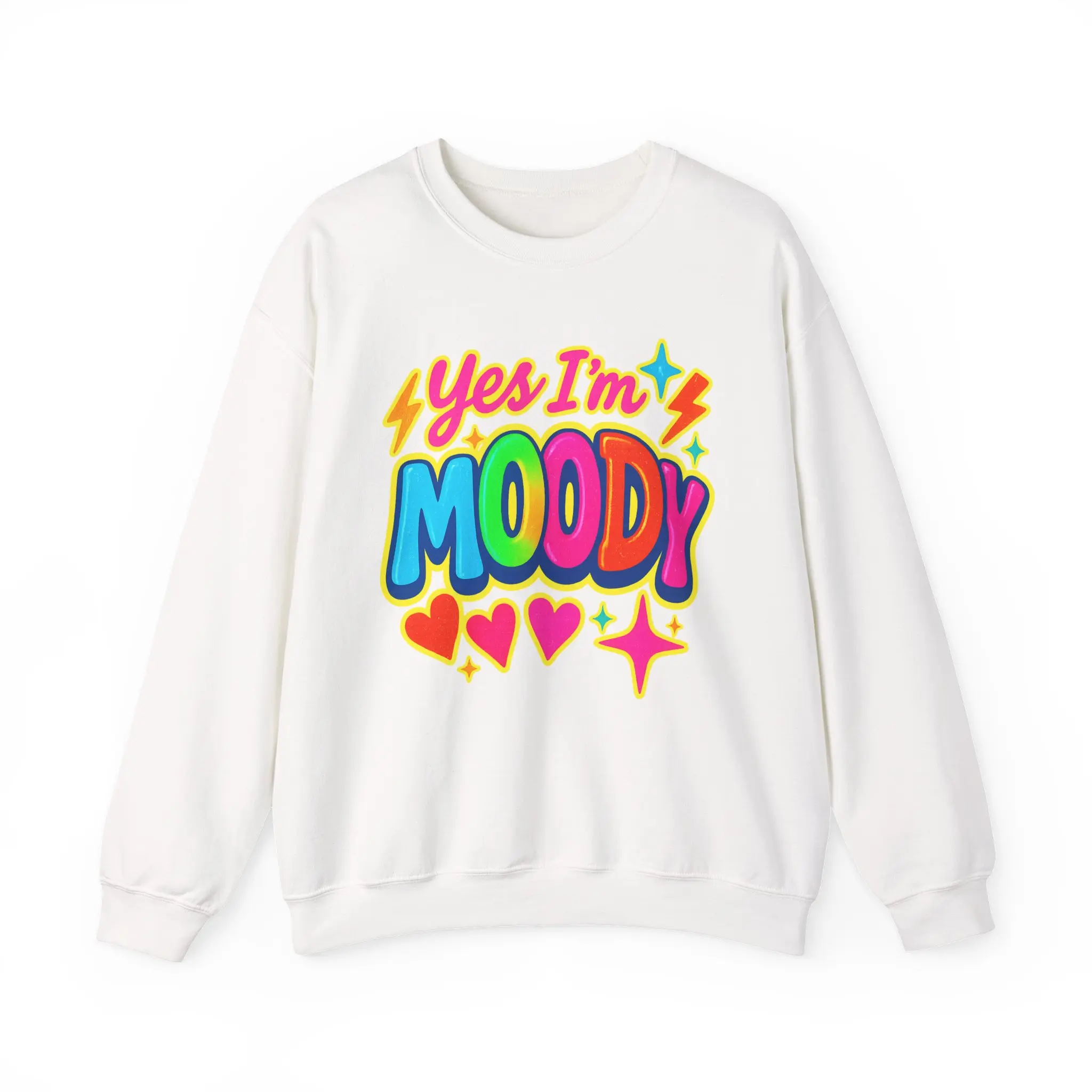 Moody Unisex Sweatshirt, Moody Vibes Jumper, Moody Quote Sweater, Moody Gift, Moody Clothing, Yes, I'm Moody Shirt