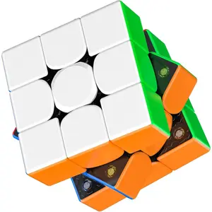 3x3 Smooth Magnetic Cube – Durable Stickerless Puzzle Toy for Kids, Adults & Cube Collectors