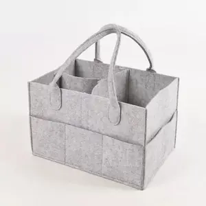 Car Felt Storage Bag, Large Capacity Foldable Car Trunk Organizer, Multifunctional Car Interior Accessories, Suitable for Travel and Daily Use