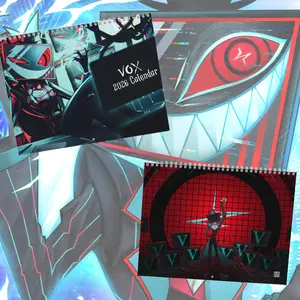 Vox Hazbin Hotel Calendar, Game Merch Calendar, Calender New Year 2026, Gift For Fan