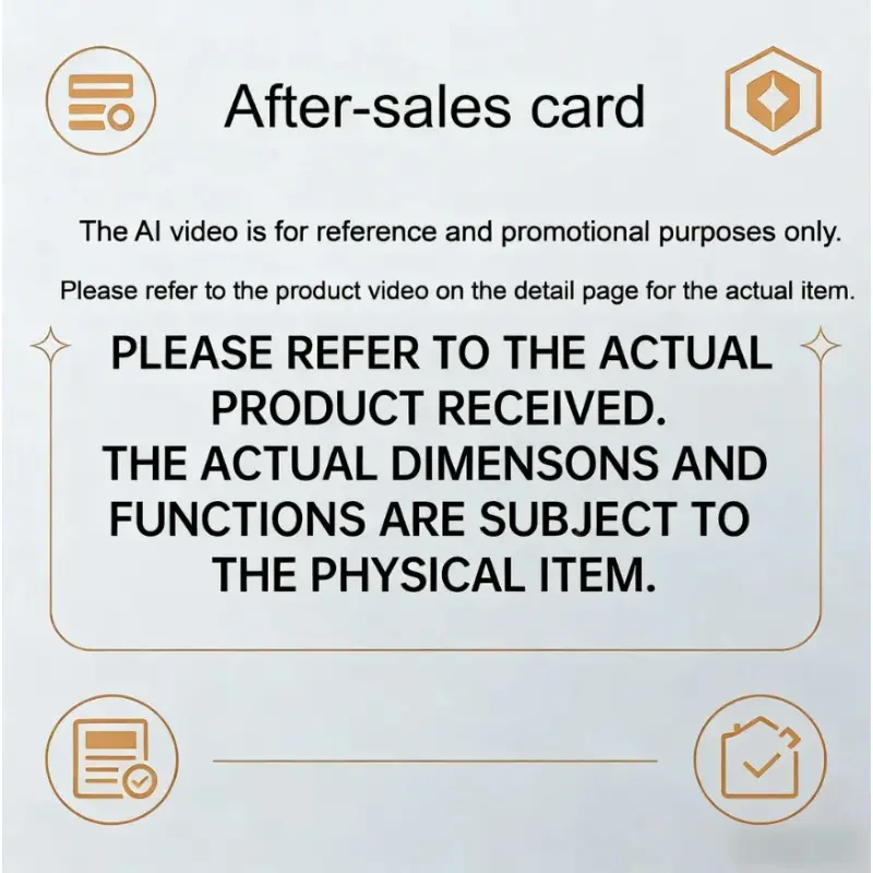Customer Care & After-Sales Support Blank Card for Home Supplies, Festive & Party Supplies
