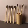 12pcs Bamboo Toothbrush, Manual Wooden Handle Toothbrushes With Soft Bristles For Sensitive Teeth Gums, For Deep Cleaning Oral Care Supplies At Home For Daily Life