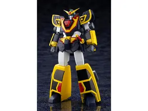 212 MAIN Kotobukiya KP554 The Brave of Gold Goldran Dran & Great Parts Detailed Plastic Model Kit, Articulated Joints, Brave Series