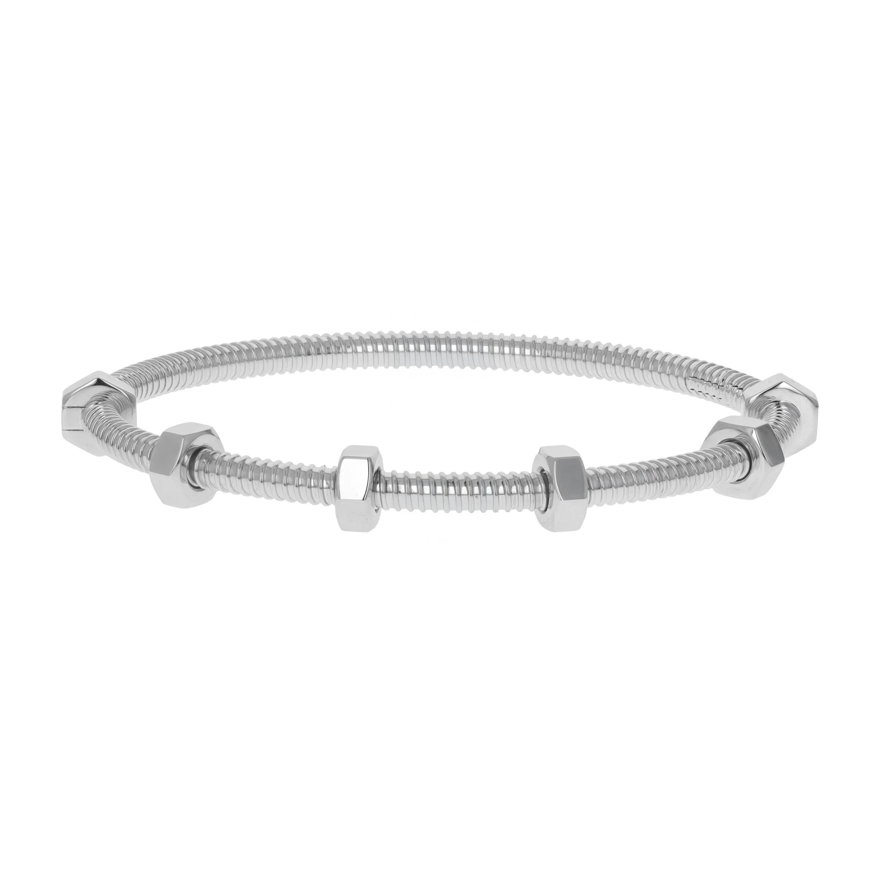 Pre-owned Cartier Ecrou de Bracelet Size 16
