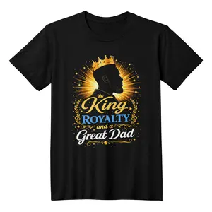 Ethnic King Royalty Dad - 100% Cotton T-shirt  Tee Shirt