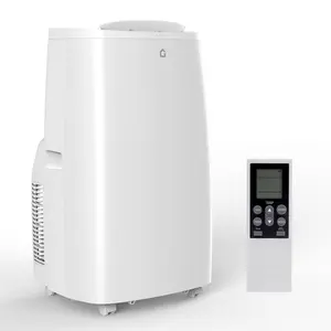 Garvee 14000BTU Inverter Portable Air Conditioner - Dual Hose Cools & Heats Up to 750 Sq Ft, Functionality, Ultra-Quiet Sleep Mode, Dehumidifier & Easy Window Kit