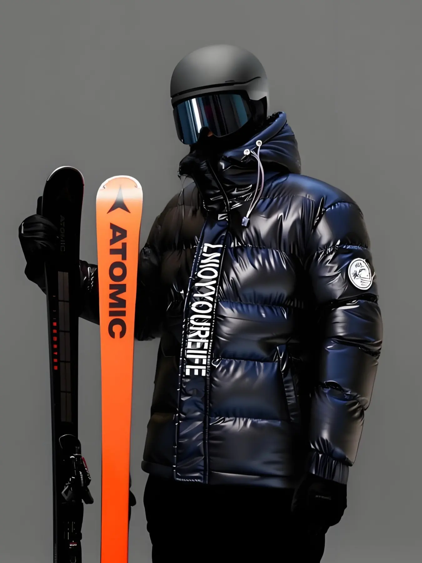 New Arrival Men's Long Sleeve Outdoor Casual Hooded Retro Multi-functional Coat with Zippered Pockets for Autumn/Winter Classic Ski Fashion Warm Lined Winter Jacket Fall Winter Outerwear