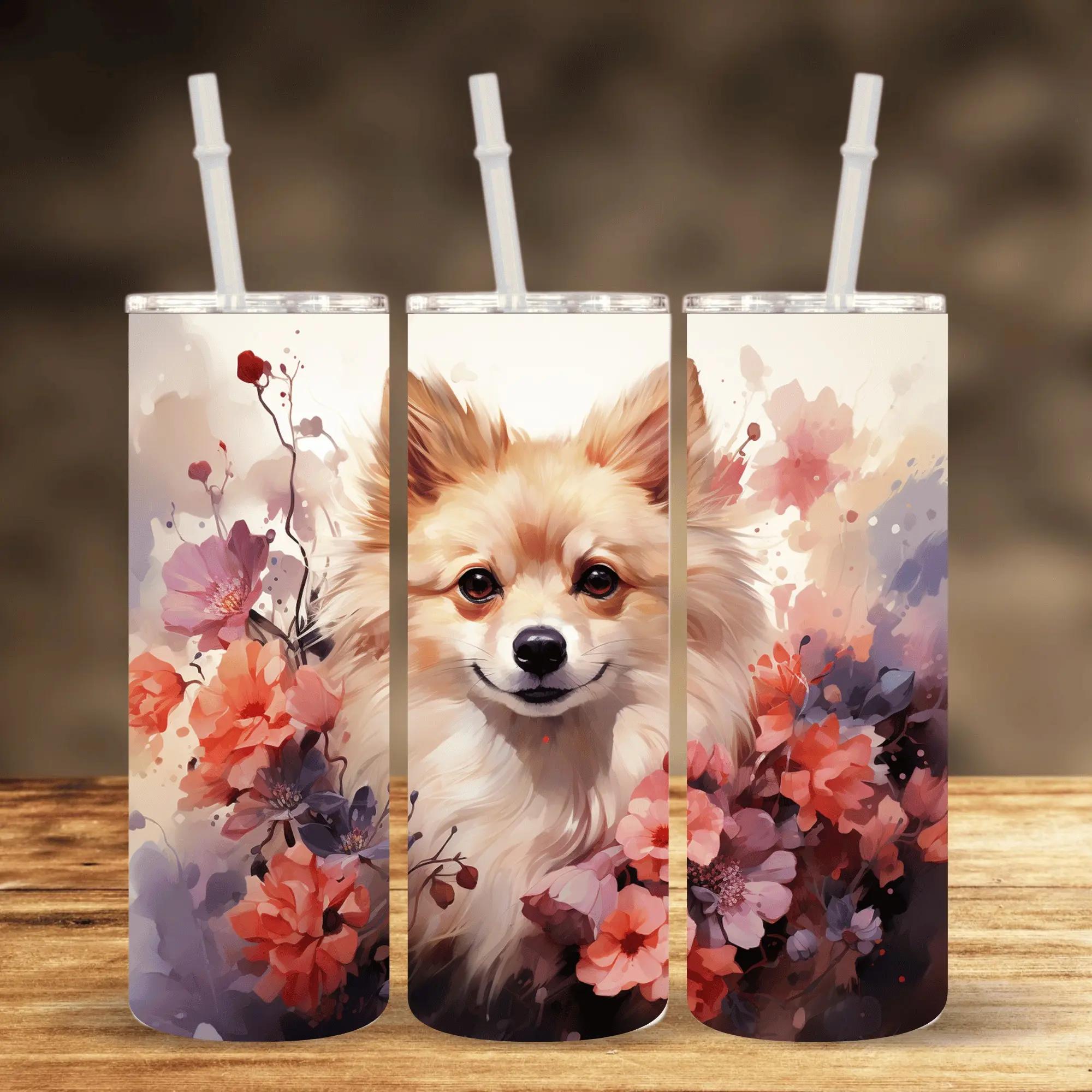 20oz Pomeranian Tumbler