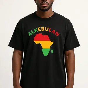 Alkebulan Ancestral Powers Activate T-Shirt Featuring The Roots of The African Continent, Designed for Both Men And Women Tshirt Printed in USA