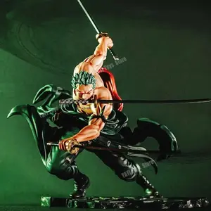 Hot New One Piece Anime Figure Roronoa Zoro Three-blade Sa-maximum Manga Anime Statue Action Figure Collection Model
