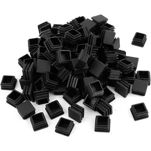 200 Pack 1 Inch Square Plastic Plug, tubing end Cap, Durable Chair Glide,it fits 1" Outside Diameter Square tubing?