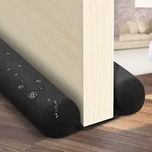 Waterproof Twin Door Draft Stopper Adjustable Size 30" to 36" Weather Stripping Noise Blocker Window Breeze Blocker