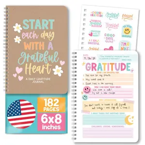 Gratitude Journal for Women - Daily Guided Journal with Prompts, Gratefulness Notebook, Versatile Book Journal