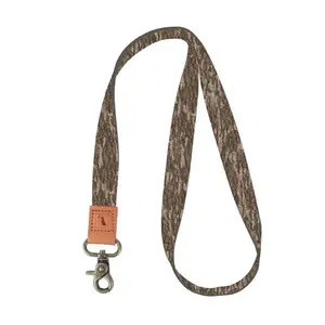 Local Boy Bottomland Long Lanyard with Leather Accent and Metal Clasp
