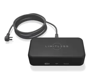 Limitless 65W PowerHub w/ Retractable Cables & Wireless Charge