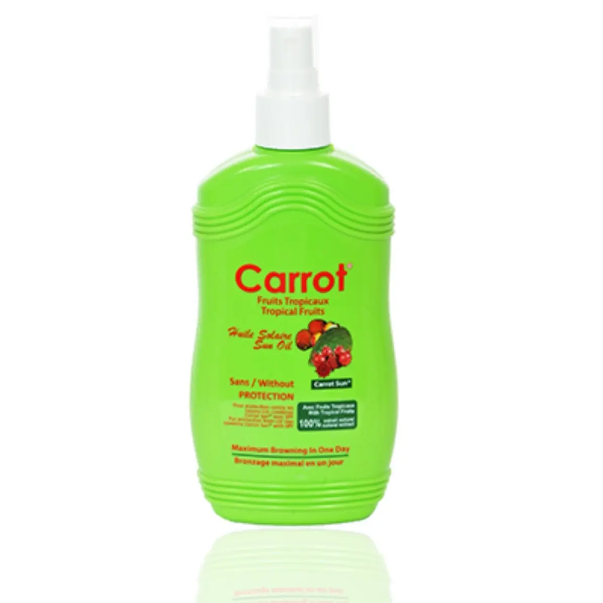 Tanning Accelerator – 200ml Carotene Intensive TROPICAL FRUIT Tanning Spray – Natural Extract Tanning Spray for All Skin Types