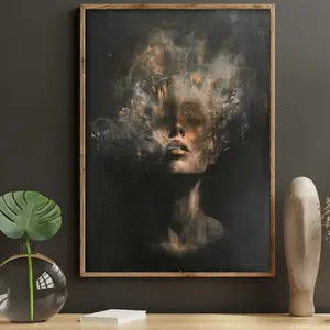 Gothic Moody Wall Art Print, Dark Academy Decor & Surrealism, Perfect Gift for Gothic Fans, Indoor Wall Decoration, Kitchen Office Bathroom Living Room Bedroom