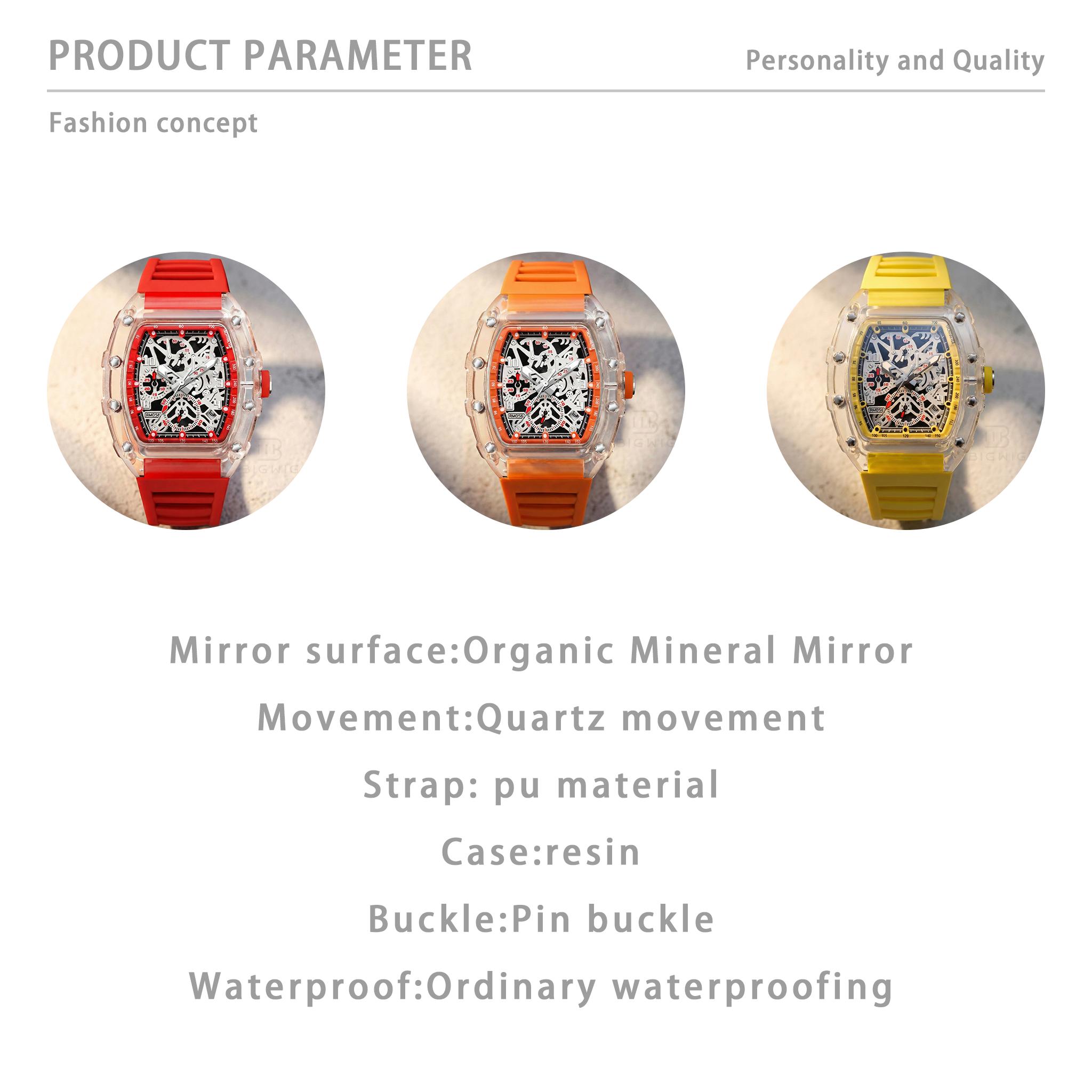 Men's Quartz Watch Mechanical Style Fashionable Casual Sports Fully Automatic Quartz Hollow Glowing Waterproof Outdoor Luxury Men's Watch Men's Quartz Watch Mechanical Style Fashionable Casual Sports Fully Automatic Quartz Hollow Glowing Waterproof Outdoor Luxury Men's Watch