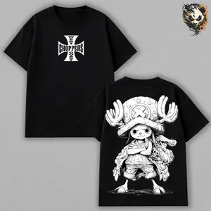 Tony Tony Chopper Cozy Fit Tee – One Piece T-Shirt, Reindeer Doctor Pirate Smooth Cotton Comfortable Relaxed Fit Minimal Chibi Graphic, Cute and Loyal Crewmate Aesthetic Unisex Streetwear Gift