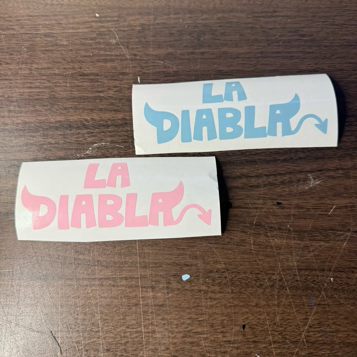 Xavi's La Diabla Car Decal - Add Some Devilish Flair to Your Ride!