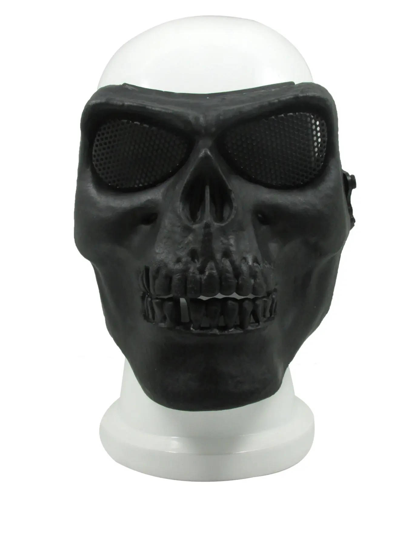 Half Face Skull Mask Design Halloween Costume, Role Play Cosplay Mask, Fun Prank Novelty Trick, Mischief Game Accessory