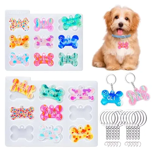 Pet Tag Resin Molds