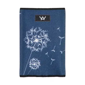 212 MAIN 1040 Minimalist Slim Profile Front Pocket Wallet - Eco-Polyester, RFID Blocking Credit Card Holder, Day Dreaming Navy Men's Wallet