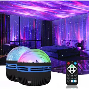 (2PCS Black)Galaxy Projector,Star Projector with Timer and Remote Control for Adults Bedroom Decoration, Party,Star Night Light