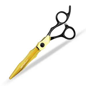 6.0 Inch Hair Clippers, High-Grade 440C Stainless Steel, Home Use, Ergonomic Design for Right Hand, Unisex