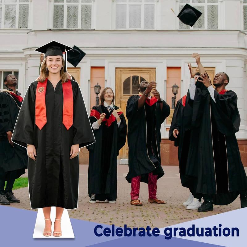 Turn Your Photo into Giant Life Size Cutout Custom Standee for Birthday Graduation Pranks Waterproof Corrugated Plastic Party Prop Made in USA