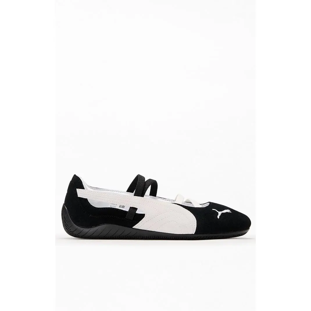 Puma Women's Women's Black & White Speedcat Ballet Sneakers