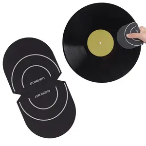 Anti-Static Vinyl Record Sleeve with Soft Microfiber, Scratch and Dust Protection, Vibration Reduction, Ideal Gift for Musicians and Collectors