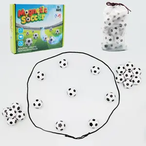 Fun Magnetic Chess Game Set, Soccer-Themed Battle Game with Connecting Rope, Ideal for Family Gatherings, Parties, Travel, Camping