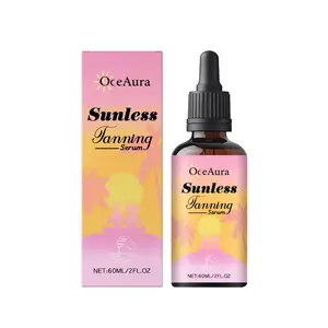 Sunless Tanning Drops,Nourishing and Moisturizing Product for Women & Men, Body Care Cosmetic, Self Tanner, Hydrating & Safe for All Skin Types Moisturize Smooth