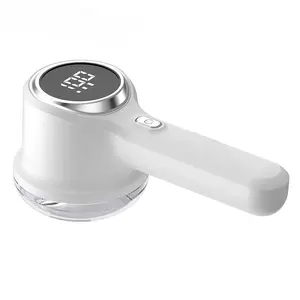 Electric Lint Remover for Clothes - Rechargeable Fabric Shaver with LED Display, 3-Speed Settings & Large Lint Container | Ergonomic Grip | High-End Design | Perfect for Sweaters, Coats & Home Use