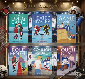 Game Changers Series Book Set Rachel Reid Model 6 Book Sports Romance Collection Emotional Deep Story Complex Characters  Gift for Readers