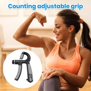 HAND GRIP TRACKER — Grip is your health. Adjustable Smart Hand Gripper with Counter (5–60kg)