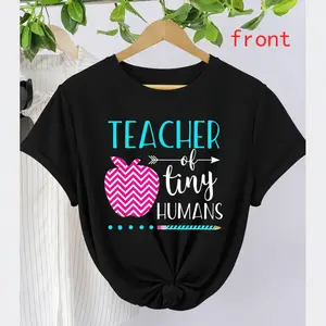 Teacher of Tiny Humans Tee – Breathable Cotton Shirt for Preschool and Pre K