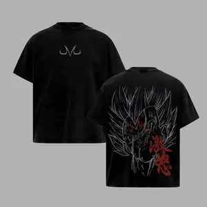 Majin Vegeta Prince of Saiyans DBZ Anime Retro Unisex Wahsed T-Shirts, Hoodie, DBZ Super 2026 Heavy Cotton Oversized Unisex Anime Merch, Soft Cotton Streetwear Clothes, Unisex Manga Apparel, Gift for Anime Fans 6FZ