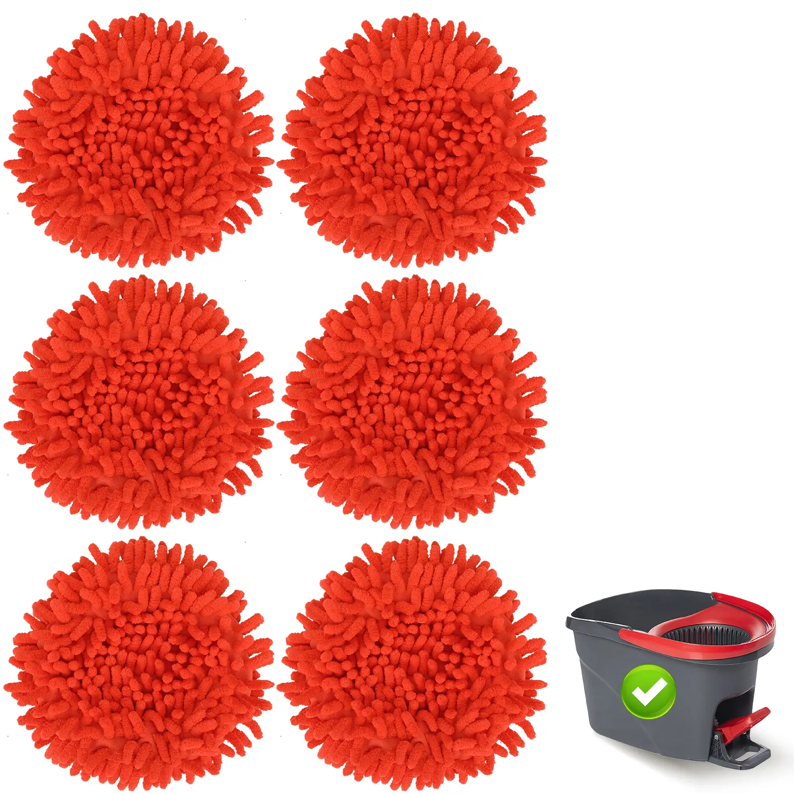 6 pack - only for O-cedar ONE tank system