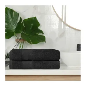 Superior Turkish Cotton Solid 2-PC Ultra-Plush Bath Towel Set