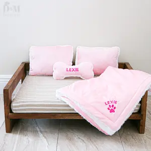 Personalized Dog Bed Set