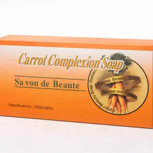 Carrot Complexion Bar Your Secret To Bright & Smooth Skin, park Of 12/pcs. Body Care Body Cleansers Body Wash Cleansing